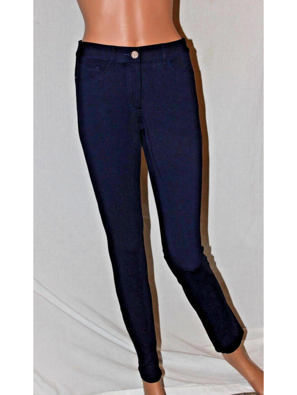 NEW MOVETES WOMENS NAVY BLUE ELIZA FULL LENGTH GOLF PANT VARIOUS TOP QUALITY